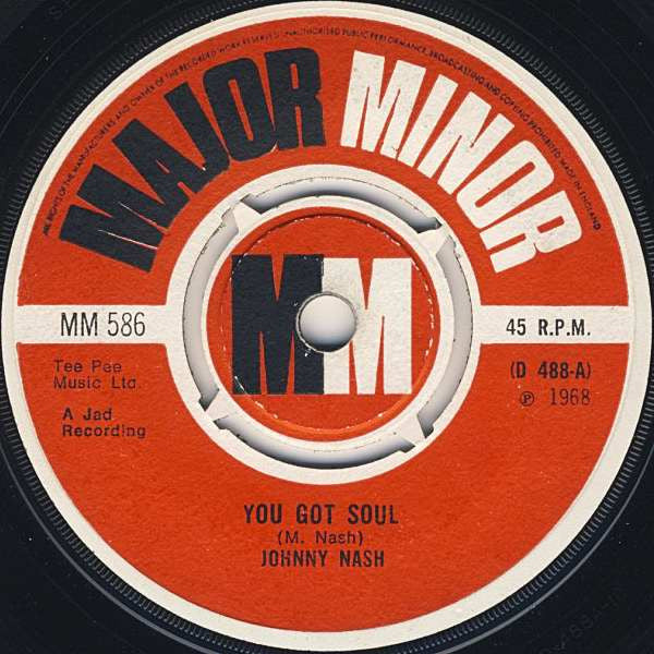 Johnny Nash : You Got Soul (7", Single)