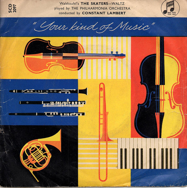 Emil Waldteufel, Philharmonia Orchestra, Constant Lambert : The Skaters (7", Single)