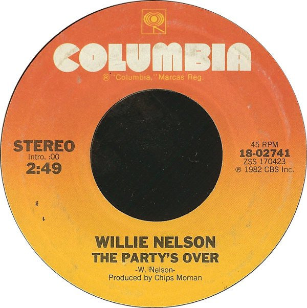 Willie Nelson : Always On My Mind (7", Single)