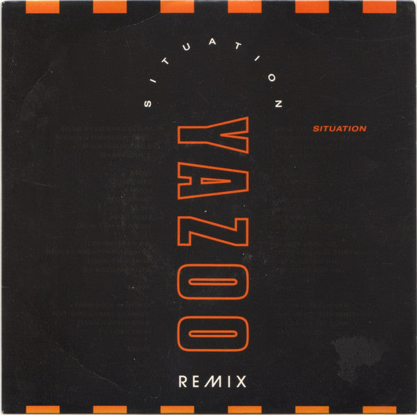 Yazoo : Situation (Remix) (7", Single, Lyn)