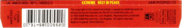 Extreme (2) : Rest In Peace (CD, Maxi)