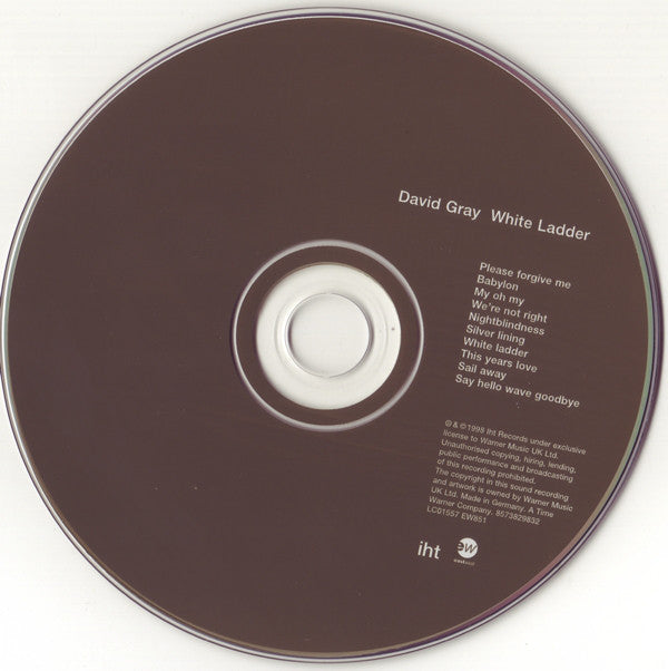 David Gray : White Ladder (CD, Album)