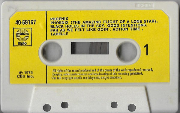 LaBelle : Phoenix (Cass, Album)
