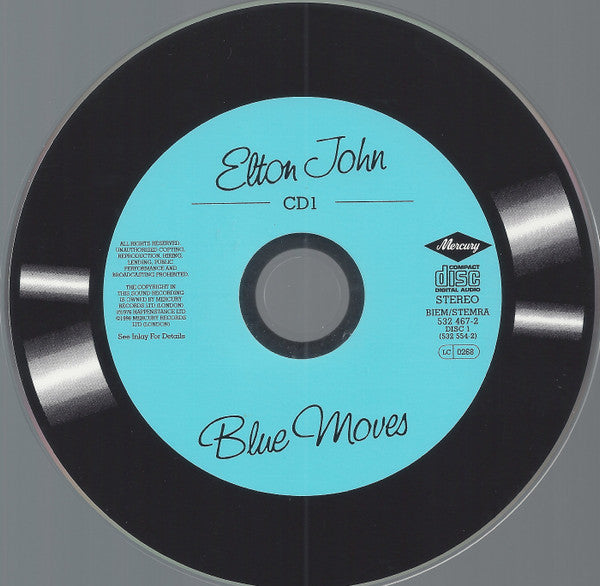 Elton John : Blue Moves (2xCD, Album, RE, RM)