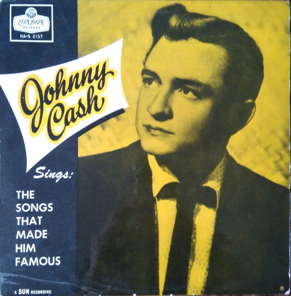 Johnny Cash : Sings The Songs That Made Him Famous (LP, Album, Mono)