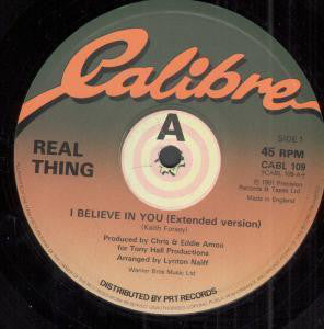 The Real Thing : I Believe In You (12")