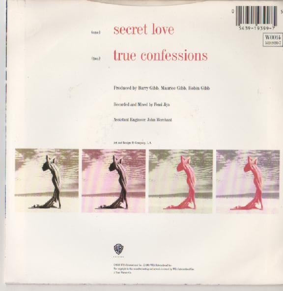 Bee Gees : Secret Love (7", Single)