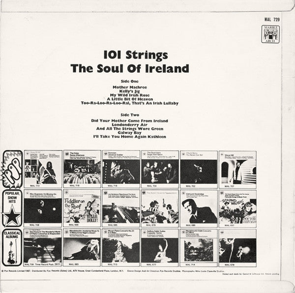 101 Strings : The Soul Of Ireland (LP)