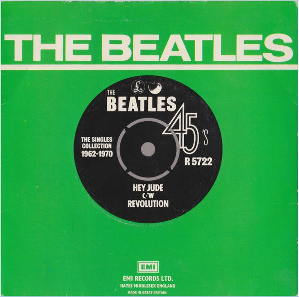 The Beatles : Hey Jude c/w Revolution (7", Single, RE)