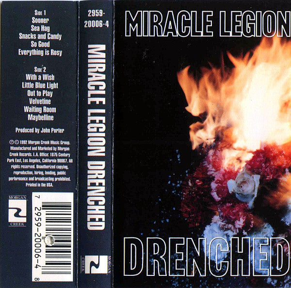 Miracle Legion : Drenched (Cass, Album)