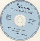 Paula Cole : I Don't Want To Wait (CD, Single)