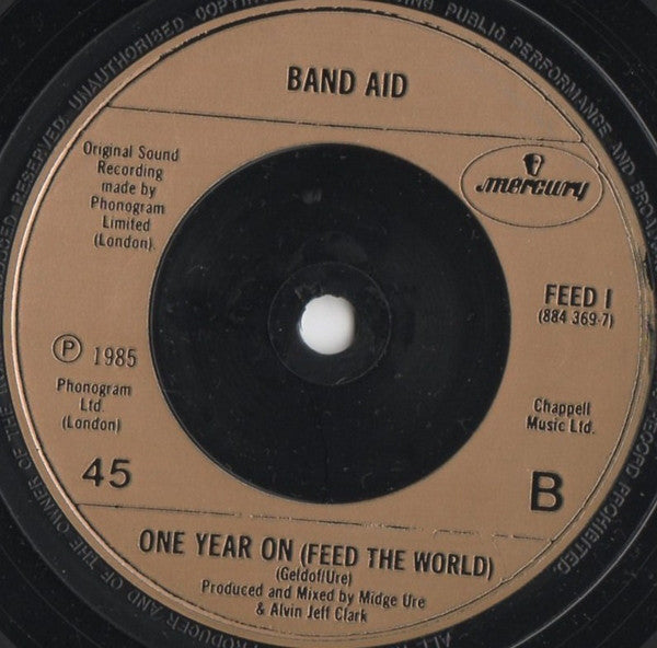 Band Aid : Do They Know It's Christmas? (7", Single, Bro)