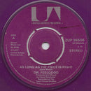 Dr. Feelgood : As Long As The Price Is Right (7", Single, Pur)