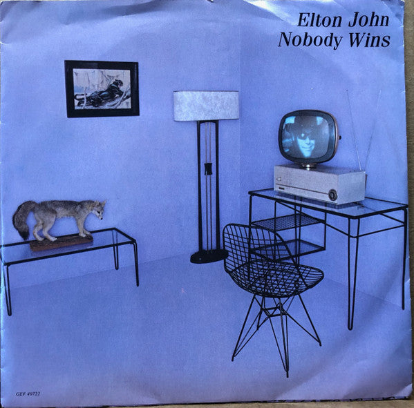 Elton John : Nobody Wins (7", Single, Styrene)