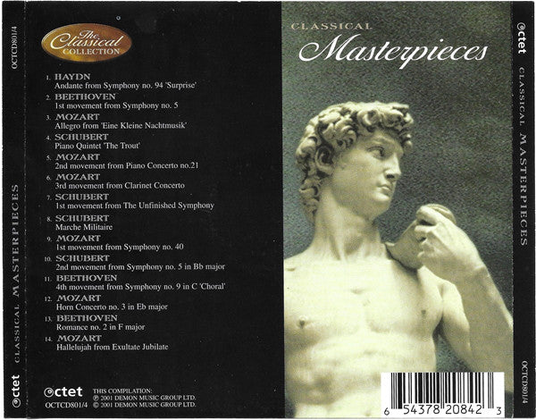 Various : Classical Masterpieces (CD, Comp)