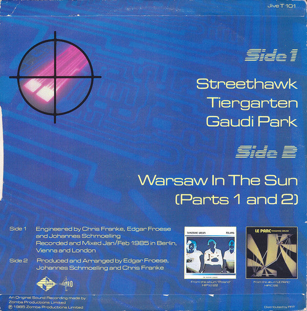 Tangerine Dream : Streethawk (12")