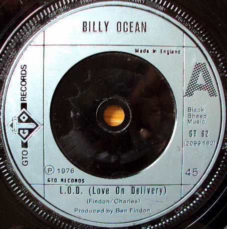Billy Ocean : L.O.D. (Love On Delivery) (7", Single)