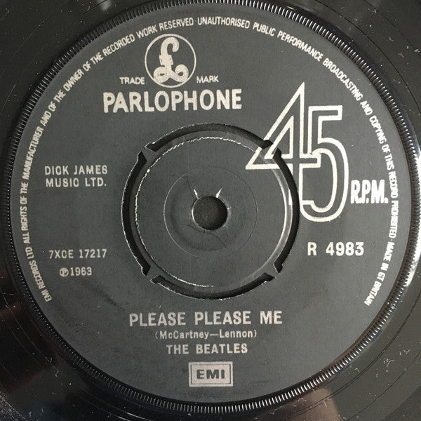 The Beatles : Please Please Me (7", Single)