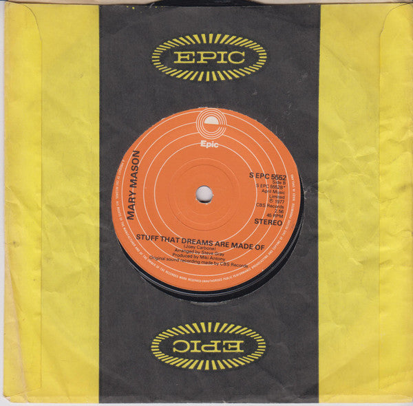 Mary Mason : Angel Of The Morning / Any Way That You Want Me  (7", Single)