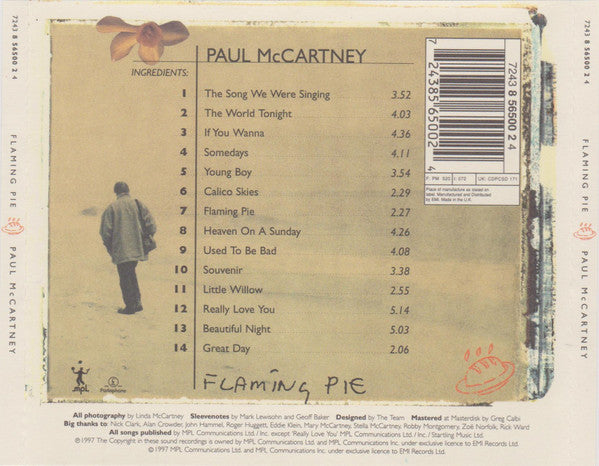 Paul McCartney : Flaming Pie (CD, Album)