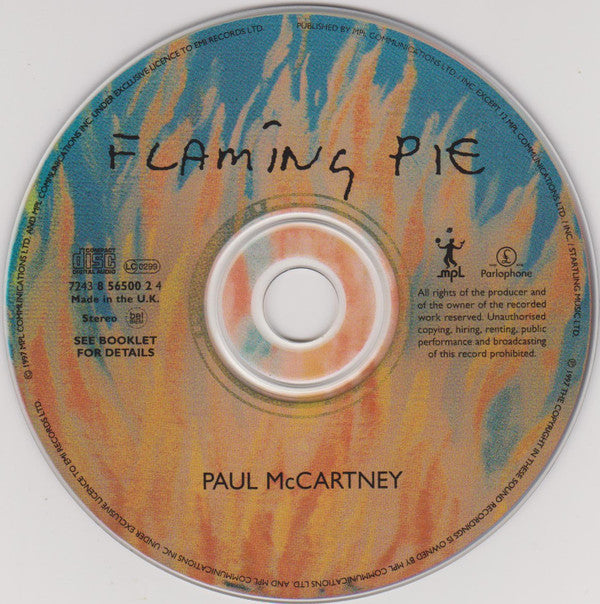 Paul McCartney : Flaming Pie (CD, Album)