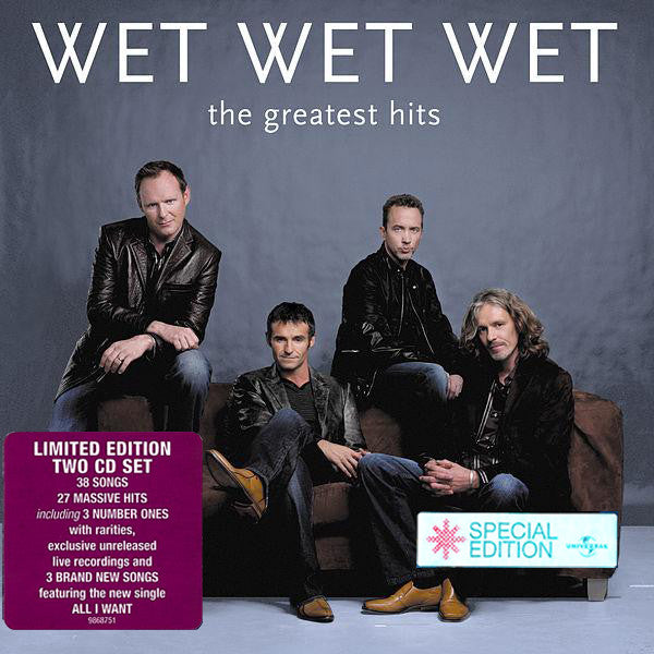 Wet Wet Wet : The Greatest Hits (2xCD, Album, Comp, Ltd, S/Edition)