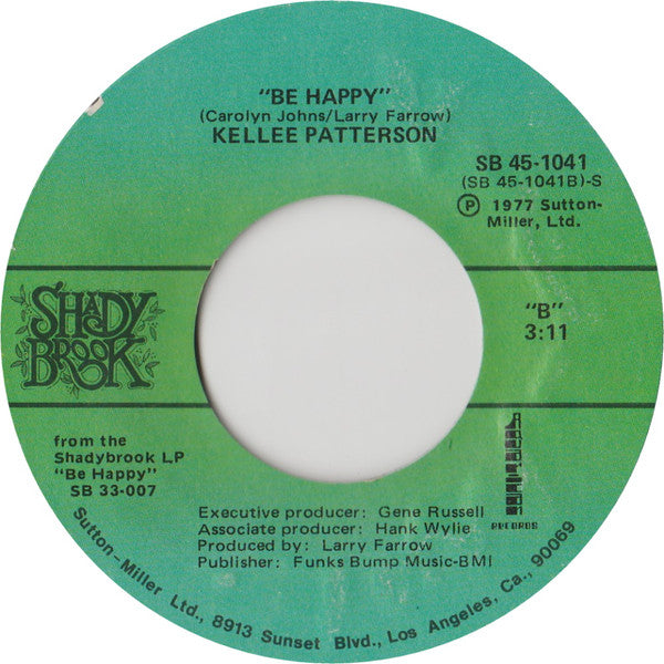 Kellee Patterson : If It Don't Fit, Don't Force It (7", Single, Styrene, She)