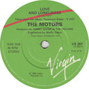 The Motors : Love And Loneliness (7", Single)