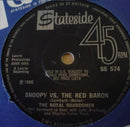 The Royal Guardsmen : Snoopy Vs. The Red Baron (7", Single, Sol)