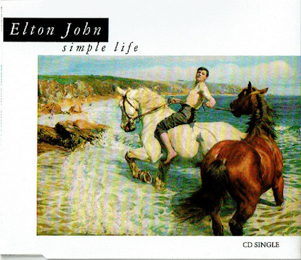 Elton John : Simple Life (CD, Single)