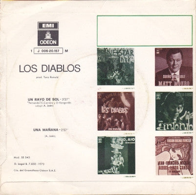 Los Diablos (2) : Un Rayo De Sol (7", Single)