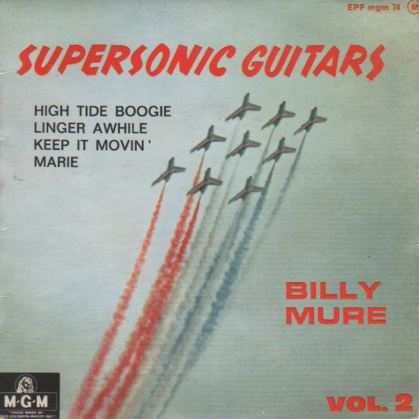 Billy Mure : Supersonic Guitars Vol. 2 (7", EP)
