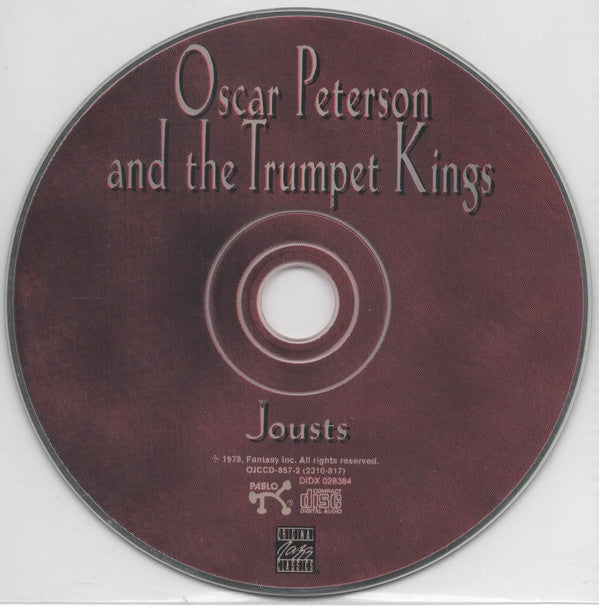 Oscar Peterson And The Trumpet Kings : Jousts (CD, Album, RE, RM)