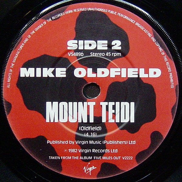 Mike Oldfield : Family Man (7", Single)