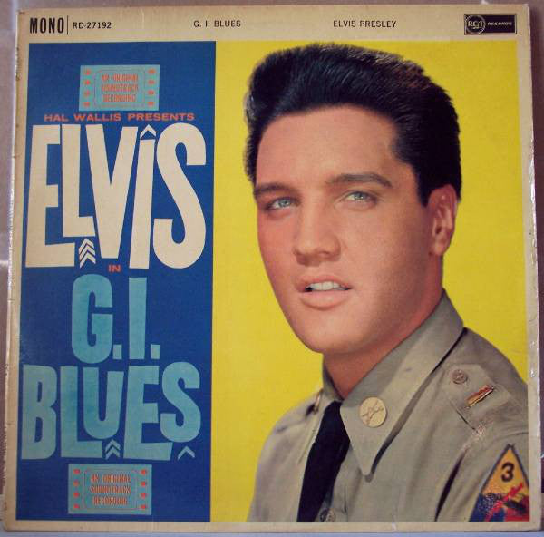 Elvis Presley : G.I. Blues (LP, Album, Mono, RP)