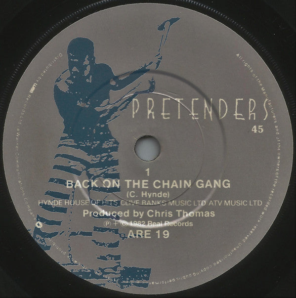 The Pretenders : Back On The Chain Gang (7", Single)