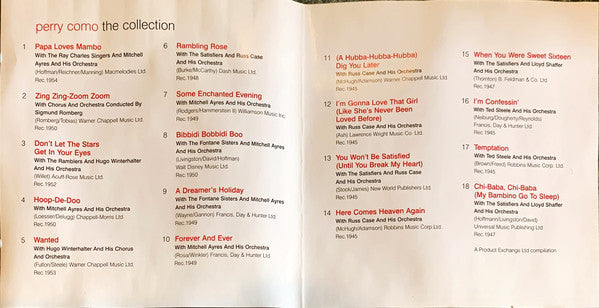Perry Como : The Collection (CD, Comp)