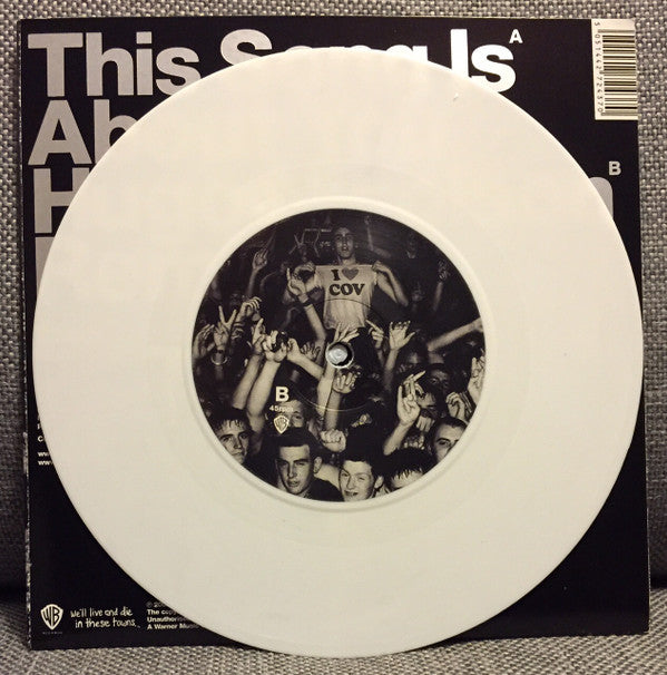 The Enemy (6) : This Song Is About You (7", Whi)