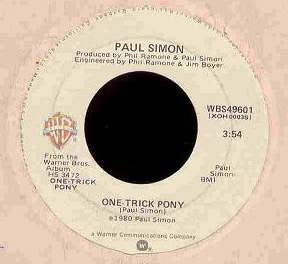 Paul Simon : One-Trick Pony (7", Single, Spe)