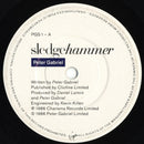 Peter Gabriel : Sledgehammer (7", Single, Mat)