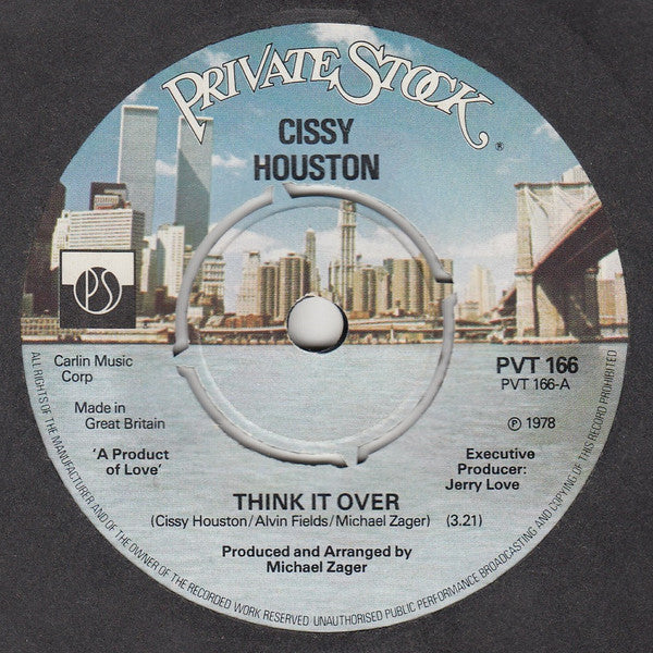 Cissy Houston : Think It Over (7")