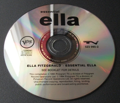 Ella Fitzgerald : Essential Ella (CD, Comp)