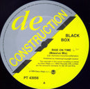 Black Box : Ride On Time (12", Single)