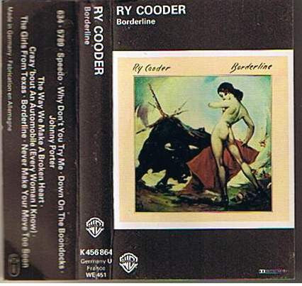 Ry Cooder : Borderline (Cass, Album)