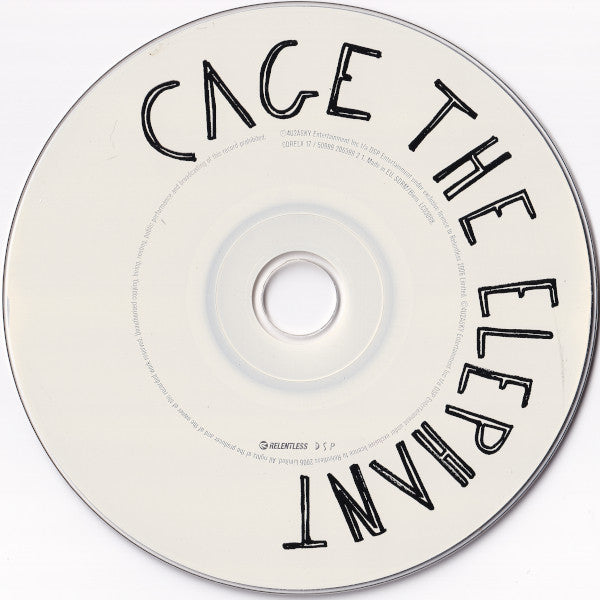 Cage The Elephant : Cage The Elephant (CD, Album, Dig)
