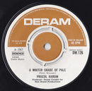 Procol Harum : A Whiter Shade Of Pale (7", Single)