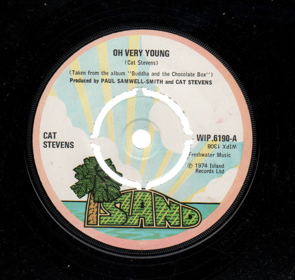 Cat Stevens : Oh Very Young (7")