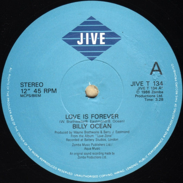 Billy Ocean : Love Is Forever (12")