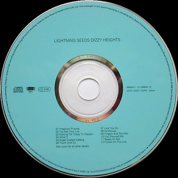 Lightning Seeds : Dizzy Heights (CD, Album, RE)