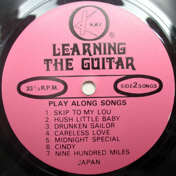 Unknown Artist : Learning The Guitar (7")